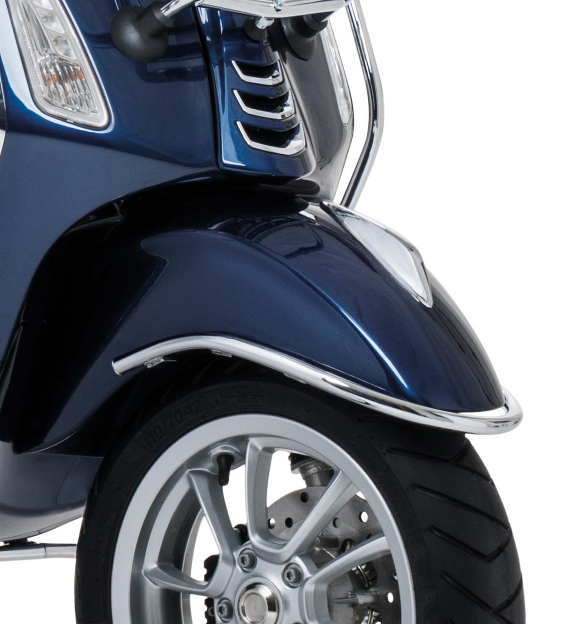 RAEFY per Vespa Scooter Accessori Sprint Primavera 50 150 150S 946 Etc  Chrome Moto Portachiavi Portachiavi (Colore : Black 1 Set, Misurare :  Normal) : : Auto e Moto